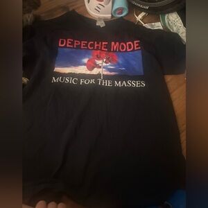 Depeche Mode music for the masses shirt size large